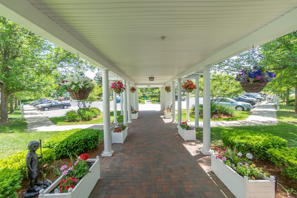 Maples walkway